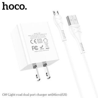 Bộ củ cáp sạc Hoco C89 Micro giá sỉ