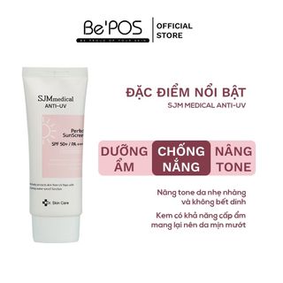 KEM CHỐNG NẮNG NÂNG TONE NỀN SJM - HÀN QUỐC