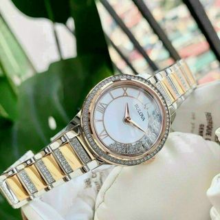ĐỒNG HỒ BULOCA NỮ ĐÍNH ĐÁ CAO CẤP
