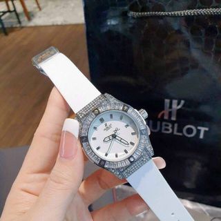 ĐỒNG HỒ HUBBLOT ĐÁ VUÔNG NỮ XINH