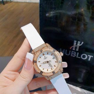 ĐỒNG HỒ HUBBLOT ĐÁ VUÔNG NỮ XINH