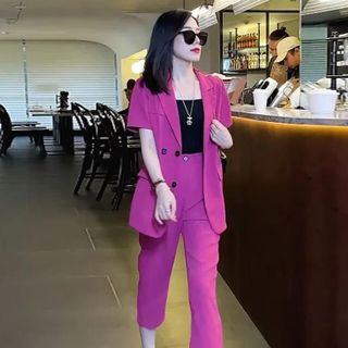 SET BỘ VEST 3 MÓN SANG SIÊU XINH