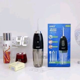 phẩm Máy Tăm Nước Cầm Tay Cao Cấp Optismile Vanlu, 3 Chế Độ Nước, Tặng 4 Đầu Tăm Vệ Sinh Răng Miệng Siêu Sạch giá sỉ