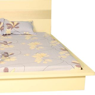 Bộ ga giường coton Kèm 2 Vỏ Gối Nằm & 1 Gối Ôm Thoáng Mát, Màu Sắc Tươi Trẻ