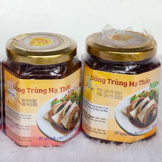 Nước Sốt Đông Trùng Hạ Thảo Thiên Ân - Hủ 200g- Vị Mặn Ngọt