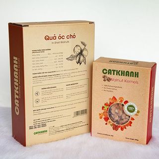 Quả óc chó Cát Khánh - Hộp 450gr