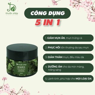 Mặt nạ diếp cá mask thiên nhiên đẩy mụn, dưỡng ẩm, sáng da Thuần Diệp