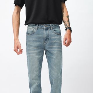 Quần jean dài, jean co giãn nam, chất vải dày dặn, co giãn nhẹ. Cam kết chất lượng size từ 55kg - 85kg