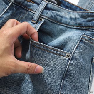 Quần jean dài, jean co giãn nam, chất vải dày dặn, co giãn nhẹ. Cam kết chất lượng size từ 55kg - 85kg