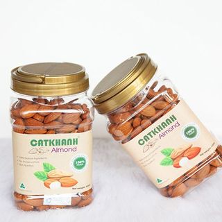Hạt hạnh nhân rang Cát Khánh - Hủ 450gr