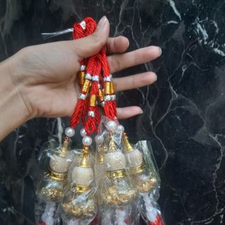 Hồ lô treo xe trang trí chiêu tài vàng, đỏ