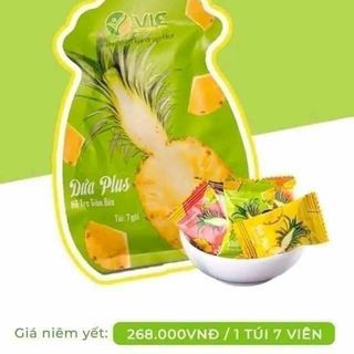 KẸO DỨA GIẢM CÂN PLUS 7 VỊ giá sỉ