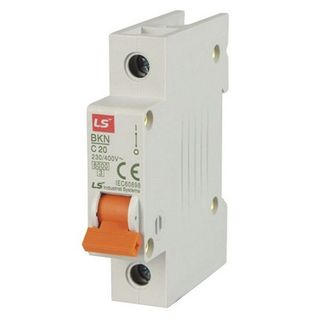 Cầu dao (Aptomat) 1 Pha, CB LS Chính hãng. BKN 1P (6A-10A-16A-20A-25A-32A) Icu 6KA
