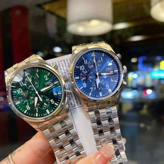 Đồng hồ nam 6 kim day thép đúc innox