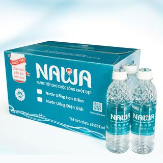 Nước uống i-on kiềm NAWA 333ml