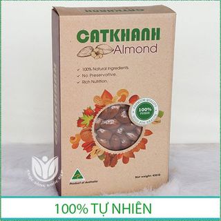 Hạt hạnh nhân rang Cát Khánh - Hộp 450gr