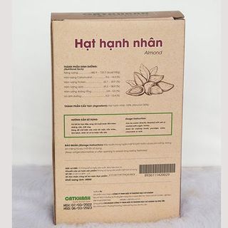 Hạt hạnh nhân rang Cát Khánh - Hộp 450gr