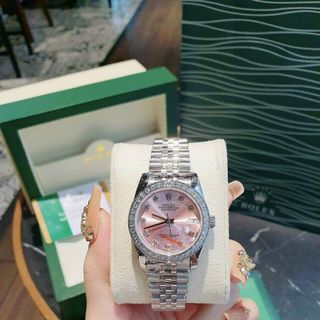 ĐỒNG HỒ ROLLEX CẶP CƠ CAO CẤP VIỀN ĐÁ
