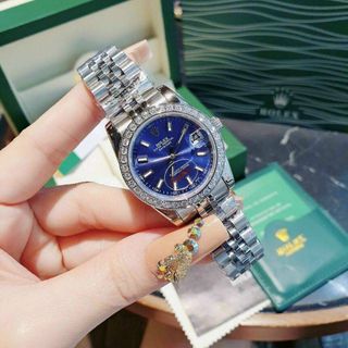 ĐỒNG HỒ ROLLEX CẶP CƠ CAO CẤP VIỀN ĐÁ