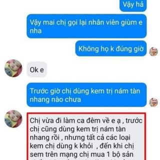 Bộ đôi kem zenny trị nám tàn nhang mụn sỉ 400k