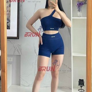 Set Đùi Lệch Vai Botee Đồ Thể Thao Siêu Đẹp Chuẩn Giá Sỉ, Hàng Đẹp