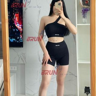 Set Đùi Lệch Vai Botee Đồ Thể Thao Siêu Đẹp Chuẩn Giá Sỉ, Hàng Đẹp