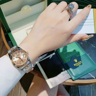 ĐỒNG HỒ ROLLEX CẶP CƠ CAO CẤP NIỀNG TRƠN