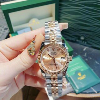 ĐỒNG HỒ ROLLEX CẶP CƠ CAO CẤP NIỀNG TRƠN