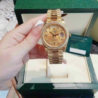 ĐỒNG HỒ ROLLEX GOLD DAY-DATE II SIÊU CẤP