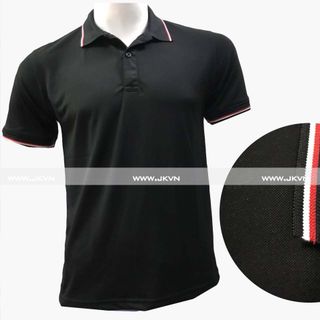 Áo Thun Đồng Phục Sẵn Hàng - Xám Tím 3 Sọc