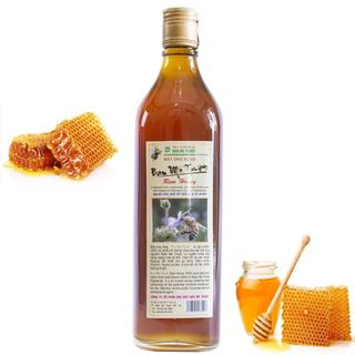 Mật ong Rừng Nguyên Chất Từ Ban Mê Thuột, Hàng Cao Cấp, Chai Sành Nắp Đóng Chì Nhôm Chống Hàng Giả