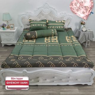 nệm Topper xuất nhật loại dày êm , Đệm tấm Topper êm mềm loại dày 7cm không lo bị xẹp thiết kế cao cấp nhỏ gọn