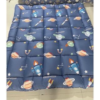 nệm Topper xuất nhật loại dày êm , Đệm tấm Topper êm mềm loại dày 7cm không lo bị xẹp thiết kế cao cấp nhỏ gọn