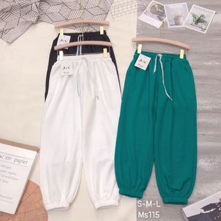 Quần thun ống bo dây kiểu chất