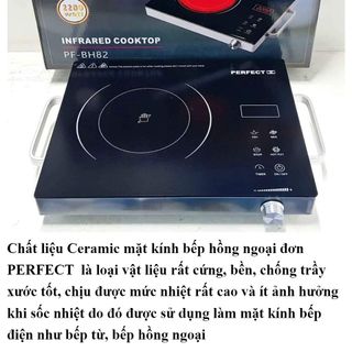 Bếp Hồng Ngoại Perfect Công Suất Lớn, Nấu Nhanh, Không Kén Nồi