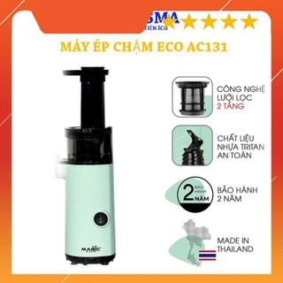 Máy Ép Chậm Eco 131 Hàng Thái Lan Công Nghệ Mói Ép Kiệt Nước Hoa Quả