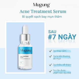 Serum Mugung trị mụn hiệu quả mụn đầu đen mụn bọc (Làm xẹp không bong da) Acne Treatment 15ml) giá sỉ