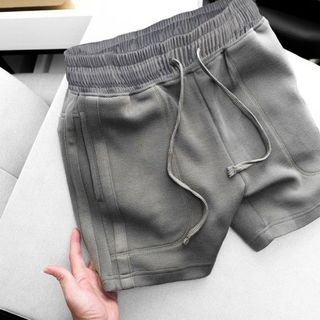BIGSIZE Quần short thun nam thời trang bigsize 90 - 140kg - mè das 2 sọc trơn