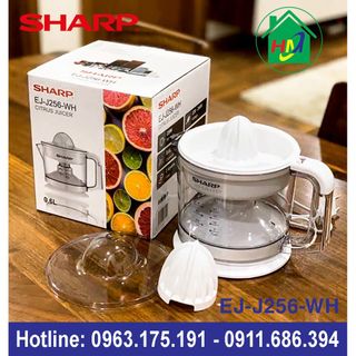 Máy Vắt Cam Sharp 0.6L EJ-J256-WH