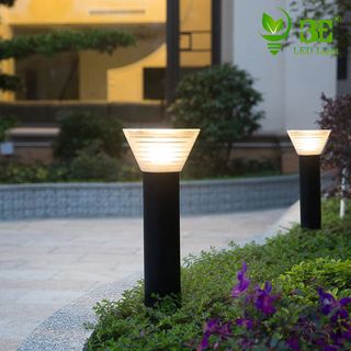 Đèn cắm cỏ sân vườn năng lượng mặt trời 3E LED LIGHT AZFL-NTS-003 bằng nhôm