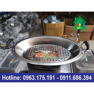 Khay Cá Chép Om Dưa Inox Đẹp
