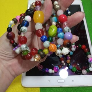 Cột tóc đủ màu sắc, làm vòng tay được