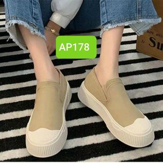 Giày lười nữ chất vải dáng basic siêu đẹp AP178