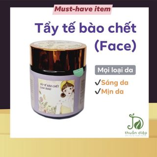 Tẩy tế bào chết da mặt chiết xuất cam thảo làm sạch da giảm mụn sáng da Thuần Diệp