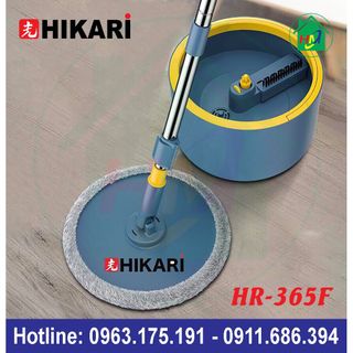 Chổi Cây Lau Nhà Nhật Bản Thông Minh Hikari HR-365F (Tặng kèm bông lau)