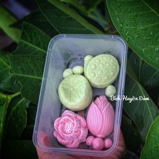 Khuôn silicon hoa sen làm chè trôi nước