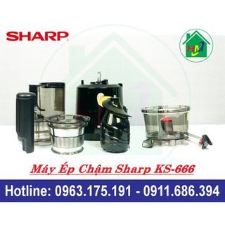 Máy Ép Chậm Thái Lan Sharp KS-666