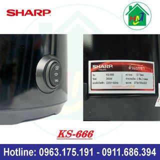 Máy Ép Chậm Thái Lan Sharp KS-666