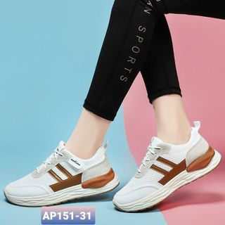 Giày thể thao nữ hoạ tiết 2 sọc đẹp AP151