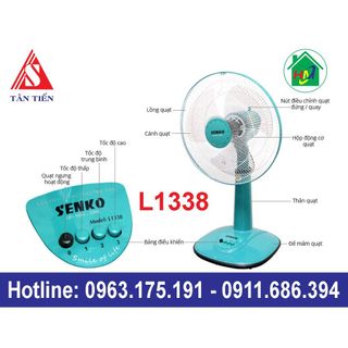 Quạt Lửng (Lỡ) Senko L1338 Cao Cấp